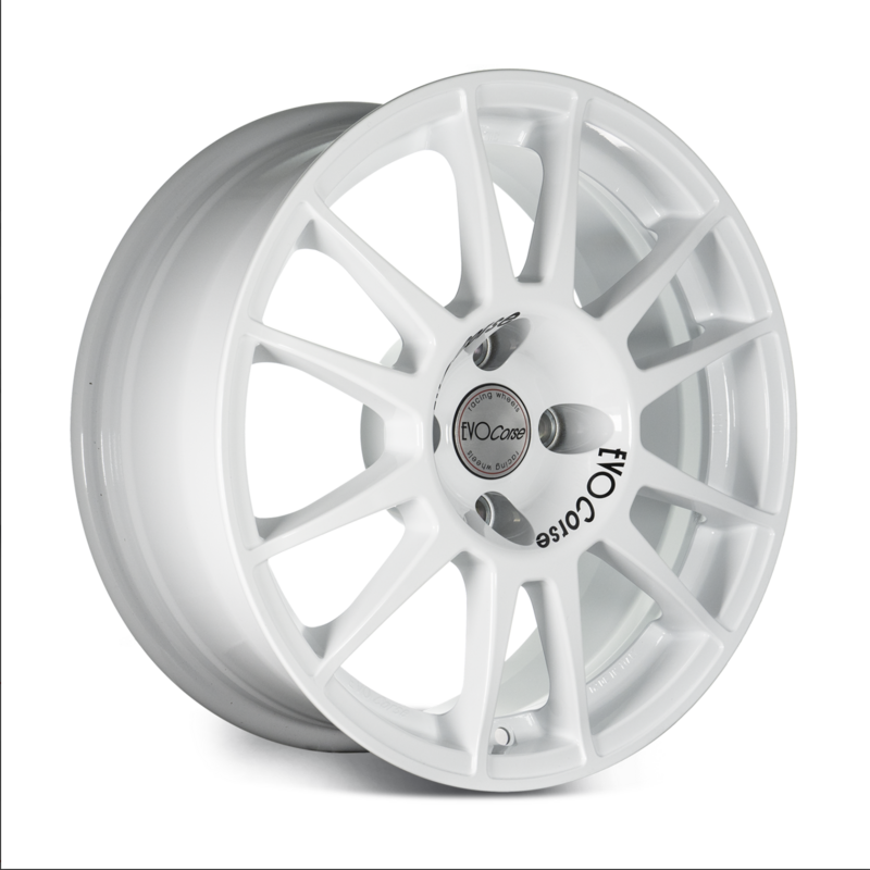 Evo Corse SanremoCorse 16x6.5" 4x108 ET25, White (Peugeot 208 R2)